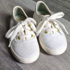 Keds X Kate Spade Toddler Champion Glitter Sparkle Sneakers Size 5